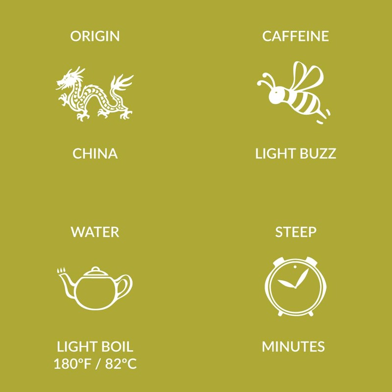 Two Leaves and a Bud Organic Tropical Green Tea, Whole
