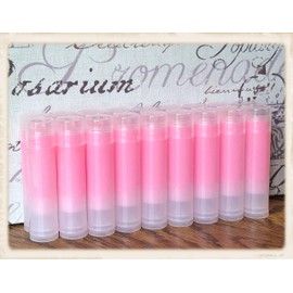 100 Wholesale Handmade Prefilled Strawberry Flavored Lip Balms Without Labels