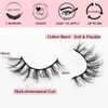 APCYUST Lashes Bulk 50 Pair Wholesale Short Lash Natural Look