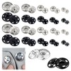 Sew-On Snaps for Clothing - 276 Sets Metal Sewing Snap