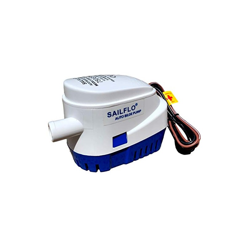 SAILFLO Automatic Bilge Pump for Boats 750 GPH (3/4" Hose