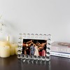 DONOUCLS Crystal 5x7Inch Picture Frame, Wedding Frame Tabletop Display, Display