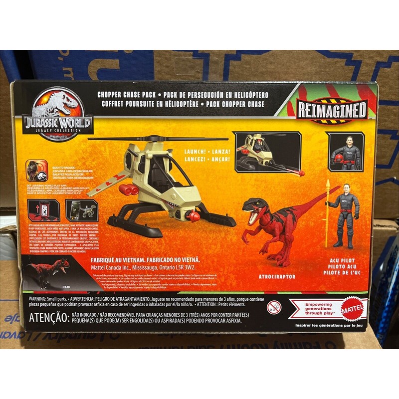 Jurassic World Legacy Collection Reimagined Chopper Chase Pack 2024 G1