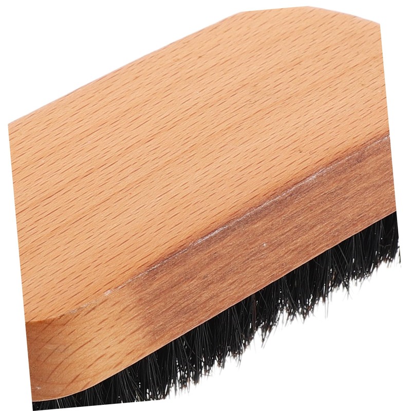 Gatuida 2pcs Beechwood Beard Grooming Brush Versatile Hair Smoothing Beard