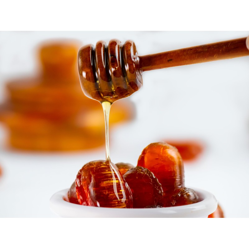 Caramelos de Miel de Abeja Pura - 40 piezas