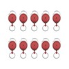linie zwo ®, 10 Pcs Retractable Key Rings with Carabiner