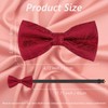 WOXVM Men's Bow Ties Pre-Tied Bow Tie Vintage Paisley Bowtie
