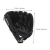 Mikinona 1pc PU Softball Glove for Comfortable Shockproof Batting Pitcher