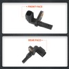 labwork 4pcs ABS Wheel Speed Sensor Front Rear Replacement for