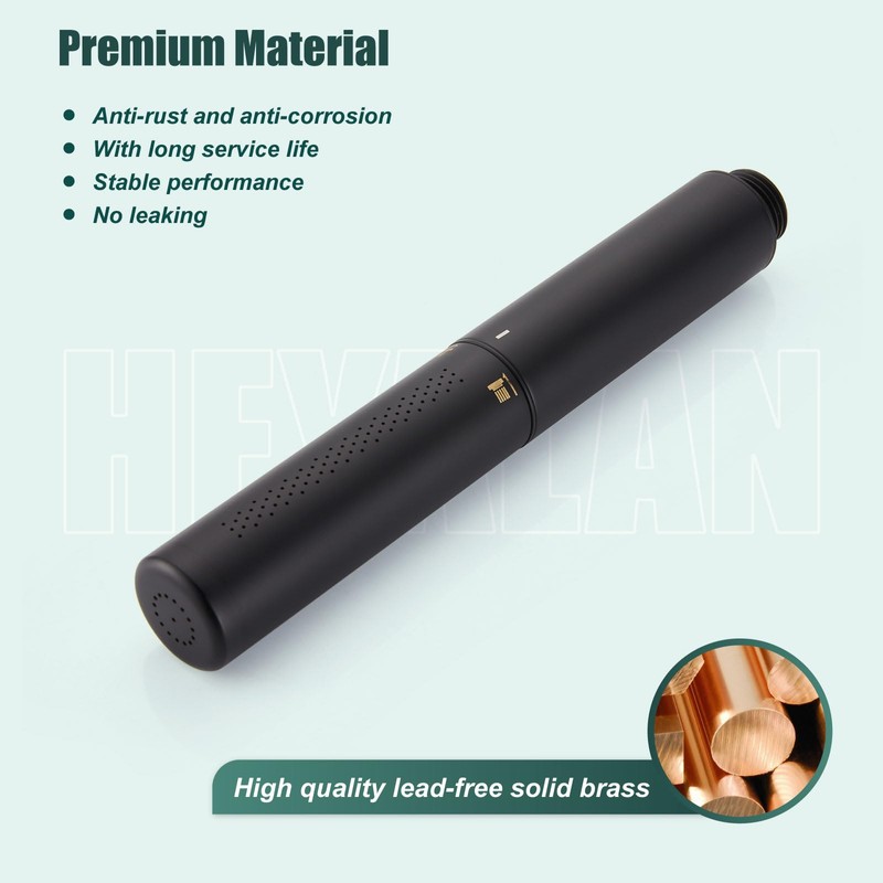 Heyalan Hand Held Shower Wand, High Pressure Handheld Head with