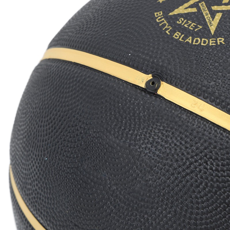 Black Basketball Training Wear Resistance Safe Large Particles Easy Grip