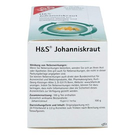H&S St. John's Wort Filter Bags Pack of 20
