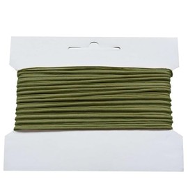 Waxed Cotton Cord / Wax Cord 2 mm 10 m Choice of Colours Olive Green