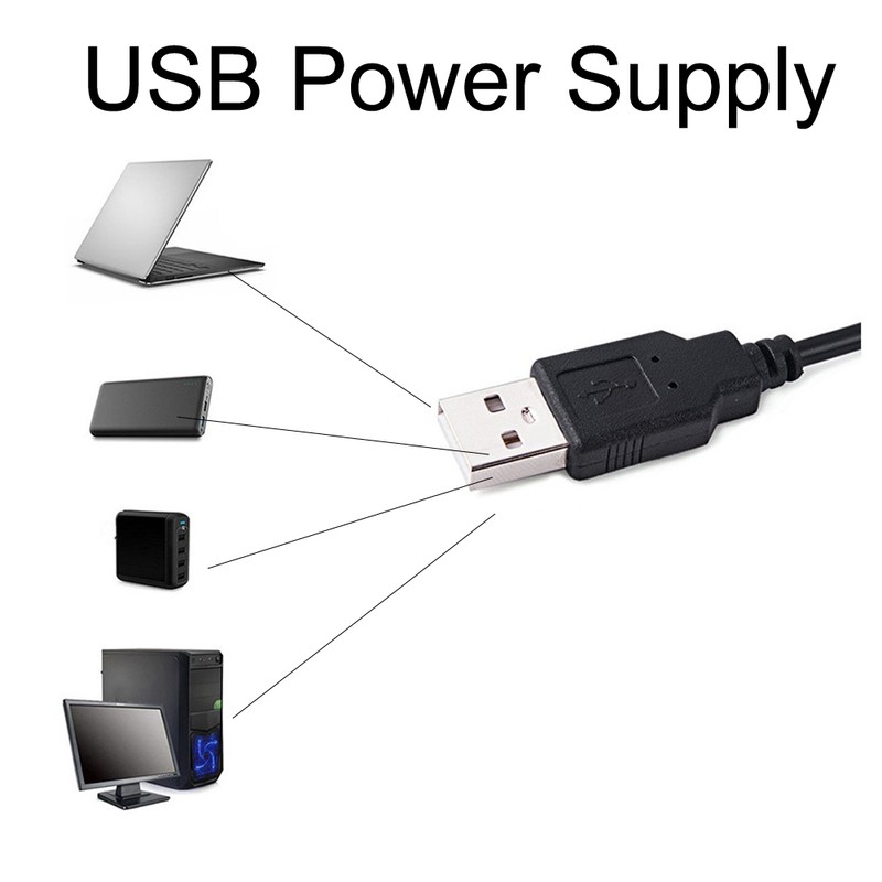 Folding LED Light High Brightness Tattoo Lamp Adjustable Clip On