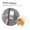 CIYODO 4pcs Wall Mount Mop and Broom Organizer No Punching
