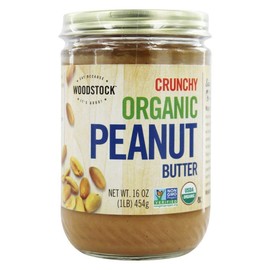 Woodstock Farms - Organic Peanut Butter Crunchy - 16 oz.