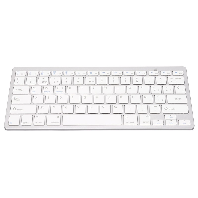 Wireless Keyboard Ultra Lightweight Ergonomic Compact Keyboard for IOS, for