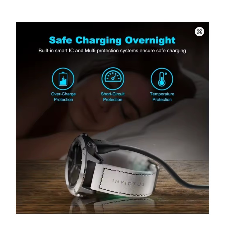 Toolzia USB Charging Cable - Compatible with Garmin Fenix and