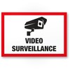 Komma Security Video Surveillance Sign 30 x 20 cm -