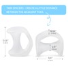 Povihome 10 Pack Pinky Toe Separators, Little Toe Spacers to