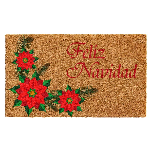Home & More 101961729 Feliz Navidad Doormat