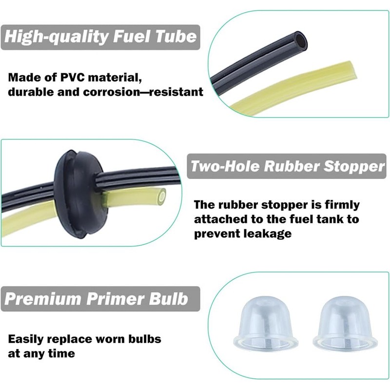 Petrol Hose Brush Cutter, Universal Petrol Filter Kit, Petrol Hose