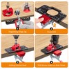 BEAMNOVA Upgraded 35mm Concealed Hinge Jig with Hole Drilling Guide