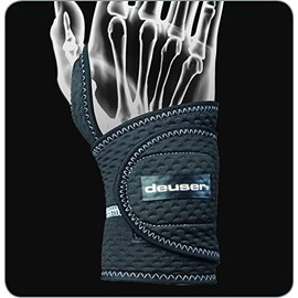 Unknown DEUSER DEUSER Wrist Support Bandage - Black