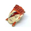 Patch Nation David Bowie Rebel Ziggy Metal Pin Badge