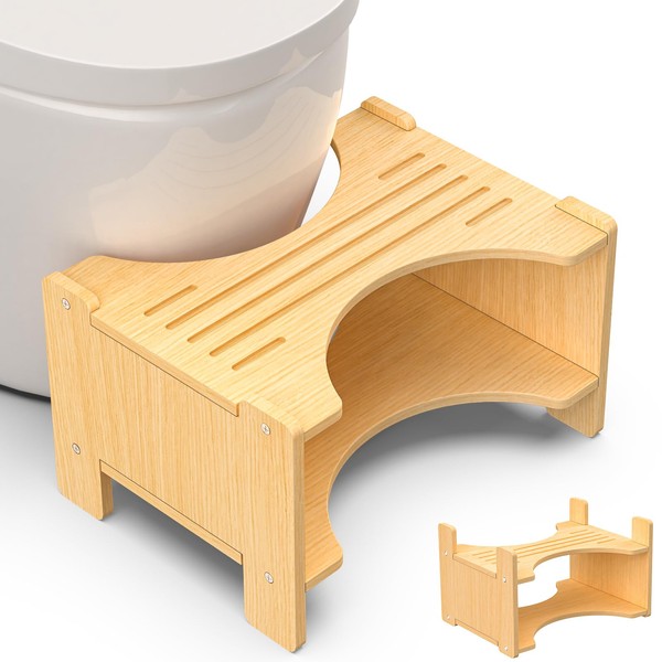 XiaZ Toilet Stool Squat Adult, Poop Stool 7in & 9in