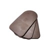 BML 3mm Heel Lifts, 3pk (Boys, Brown [Soft])