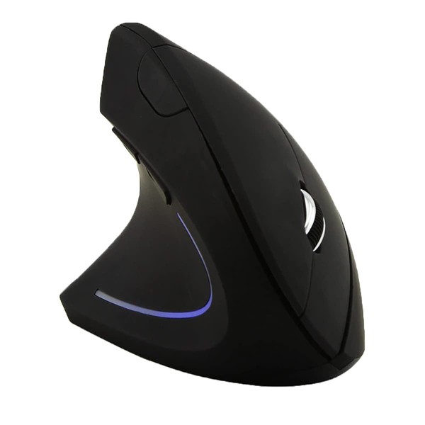 Vinciann Ergonomic Wireless Vertical Mouse Carpal Tunnel 6 Keys Left