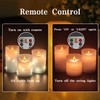 Flameless Candles with Remote Set of 3 (3" x 4",