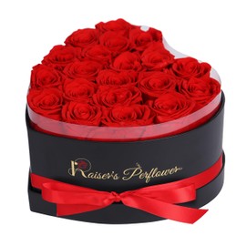 20 Pieces Preserved Roses, Forever Flower Long Lasting Eternal Everlasting Infinity Rose Immortal Timeless Eternity Flowers for Valentine's Day Gift