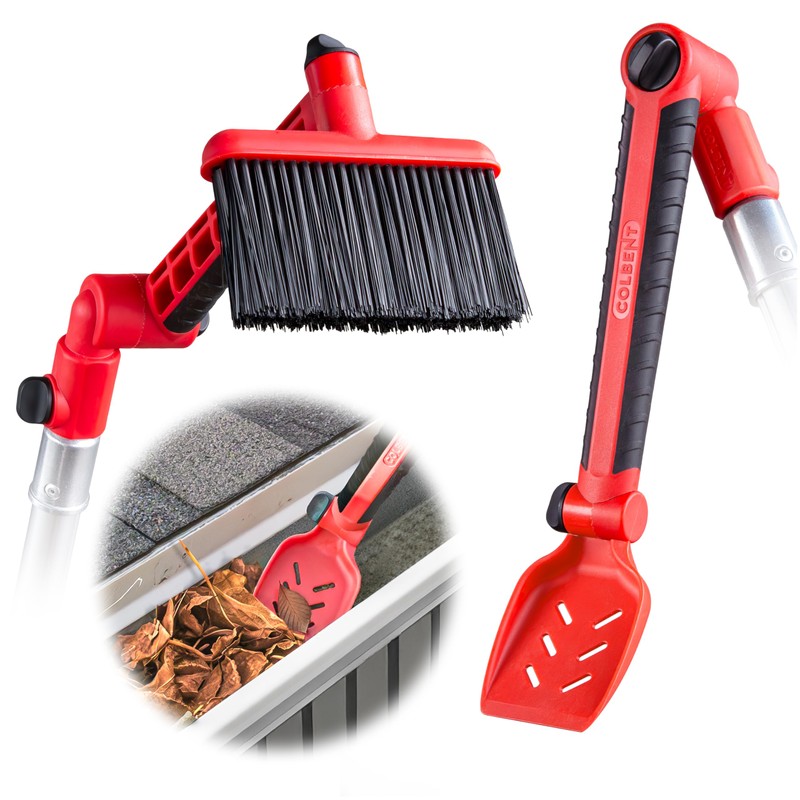 Multi-Angle Gutter Cleaning Tools from the Ground - Gutter Cleaner
