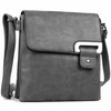 AOSSTA Women's Cross Body Shoulder Messenger Bag Multiple Slip and