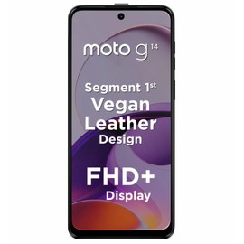 Motorola Moto G14 128GB 4G Smartphone Dual-SIM 4GB RAM Unlocked - Pale Lilac C