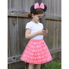 Clundoo Clundoo Damen Maus Mouse Kostüm Tutu mit weiß Gepunktet