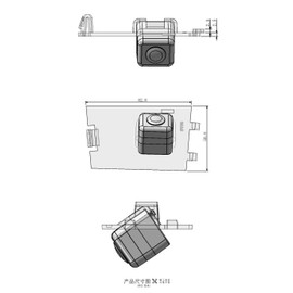 Uebasd for Jeep Patriot 2011~2015 Car Rear View Dynamic Trajectory Camera Back Up Reverse Parking Camera/Plug Directly, CY-G-0041