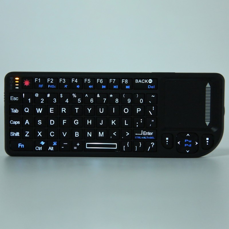 Wireless Mini Keyboard K808 Neutral Founctional 2.4G Mouth Touchpad Floating