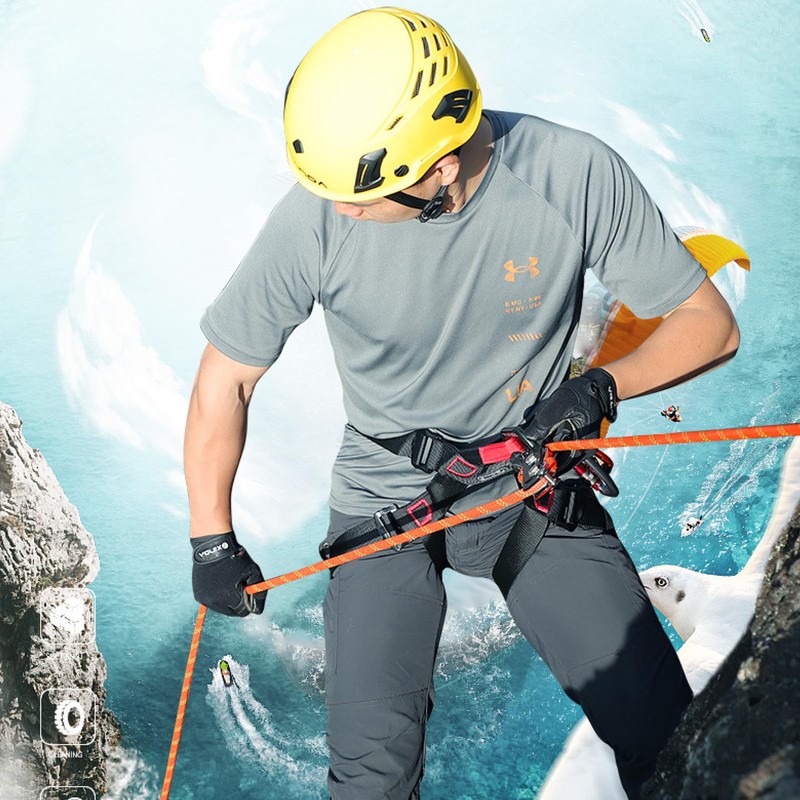 TRIWONDER Climbing Harnesses Waist Protection Safety Harness Half Body Harness