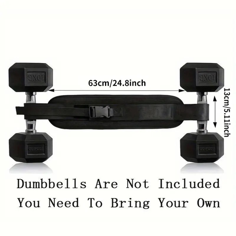 Premium Hip Thrust Belt - Adjustable Exercise Belt for Glutes