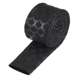 NHQZ NHQ Heat Shrink Tubing, Black, 30 mm Diameter, 1 Metre 2:1 Ratio, Heat Shrink Tubing, Black Heat Shrink Tubing, Fish Scale Shape, black