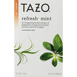 Tazo Herbal Tea Refresh Mint -- 20 Tea Bags - 2 pcL8