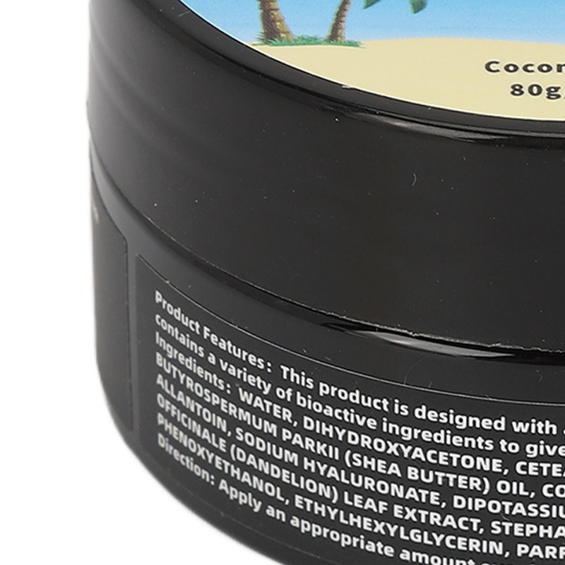 Tanning Cream Plant Based Moisturizing Sunless Tanning Waterproof Hydrating Self