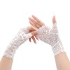 TeeYee Women's Elegant Lace Fingerless Mesh Lace Gloves Lace Gloves