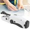 Ledernähmaschine, Leichte und robuste Mini-Nähmaschine Handnähmaschine mit Einfädler für die
