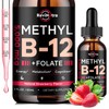 Vitamin B12 liquid Drops, B12 vitamins 5000 mcg, Vitamin B