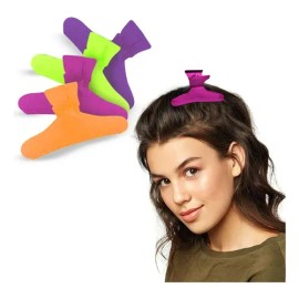 Pinzas Para Cabello Mariposa Biobellezamx Pack 12 Piezas Colores Combinados