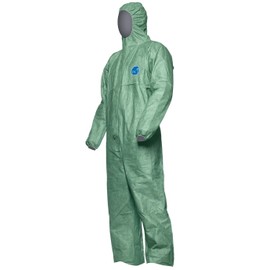 DuPont Tyvek 500 Xpert hooded chemical protection clothing, category III, Type 5-B and 6-B/robust and lightweight, l